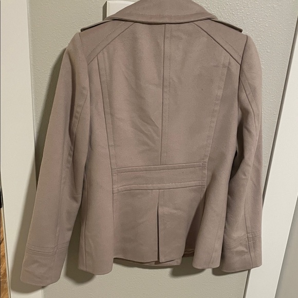 J. Crew Women's Beige Peacoat - Picture 2 of 3